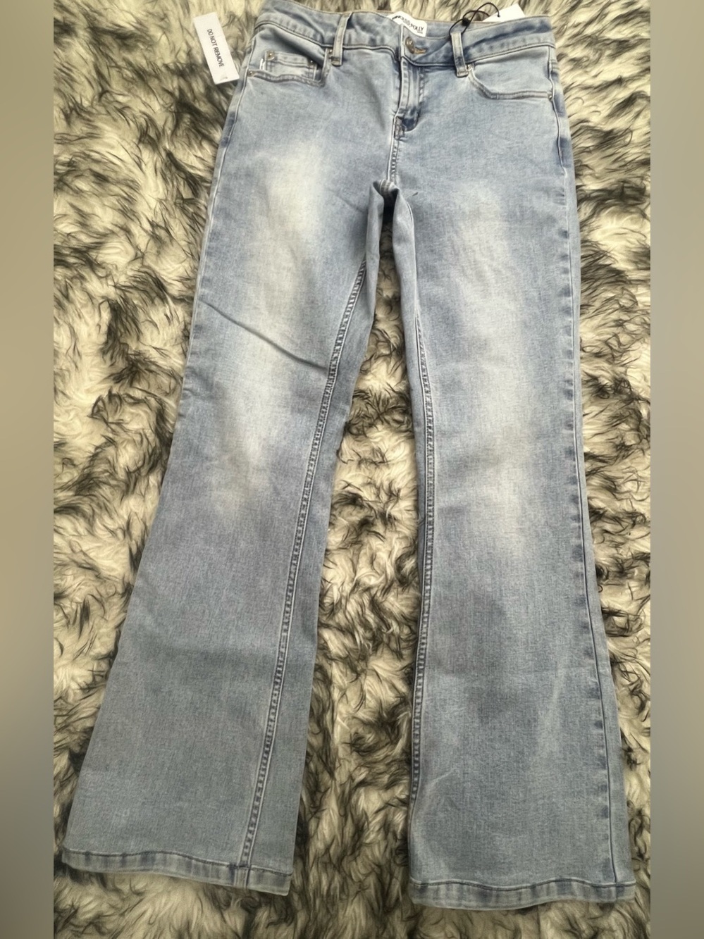 Princess Polly Light Wash Flared Women’s Jeans - Unbranded